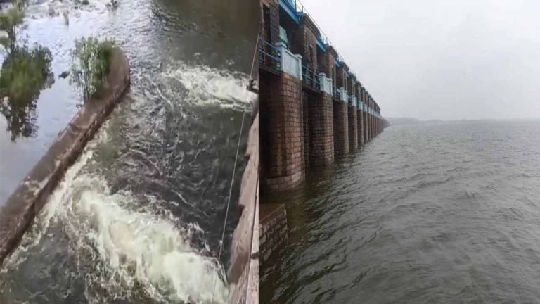 Osman Sagar, Himayat Sagar Gates Lifted Up