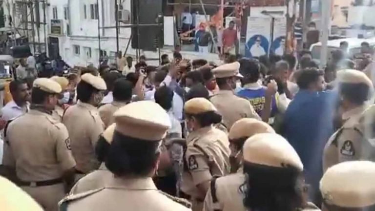 Mild tension in Saidabad