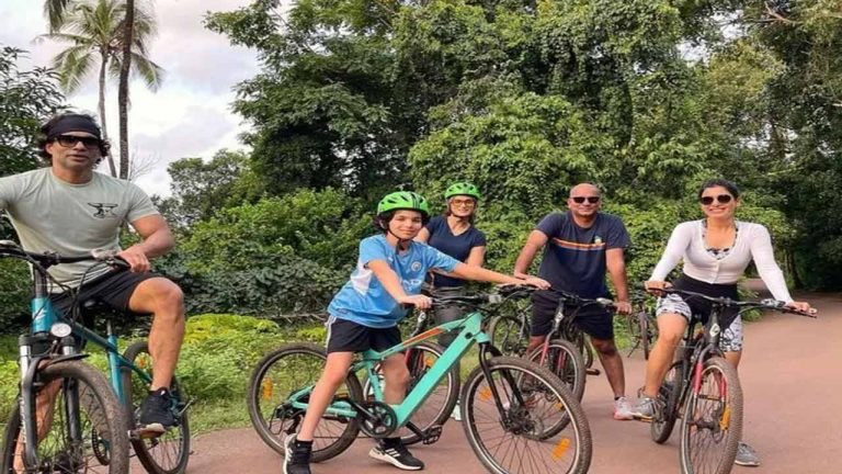Samantha shares cycling video amid divorce rumours
