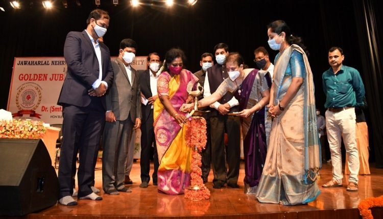 Governor Inaugurated Golden Jubilee Celebrations of JNTUH