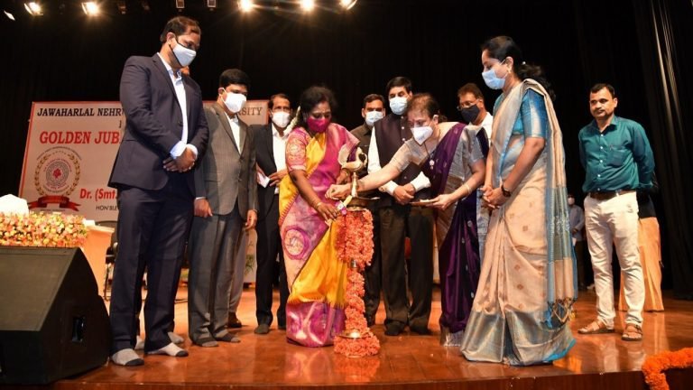 Governor Inaugurated Golden Jubilee Celebrations of JNTUH