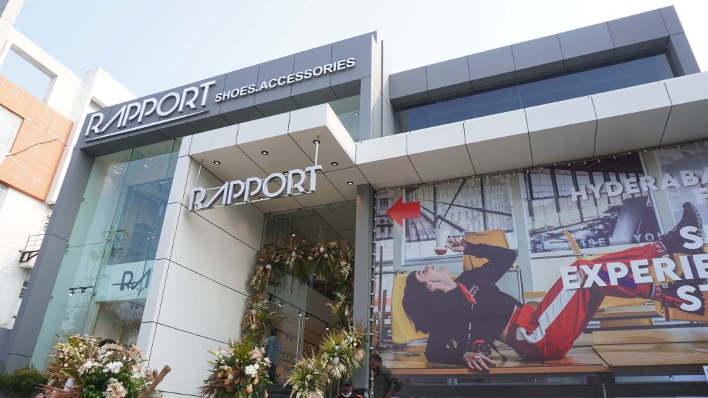 Rapport is a new vertical of the Vijayawada based Profit Shoes Pvt. Ltd.