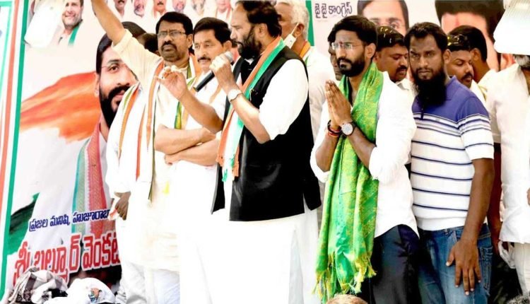 Uttam condemns KTR’s comments on Congress party candidate