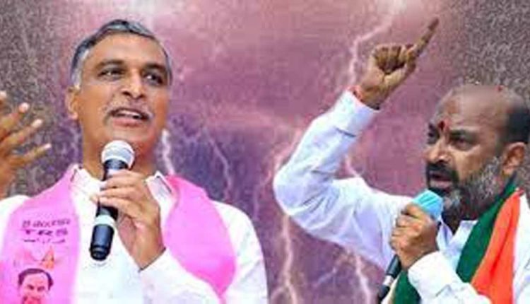 Harish Rao slams Bandi Sanjay over his padayatra