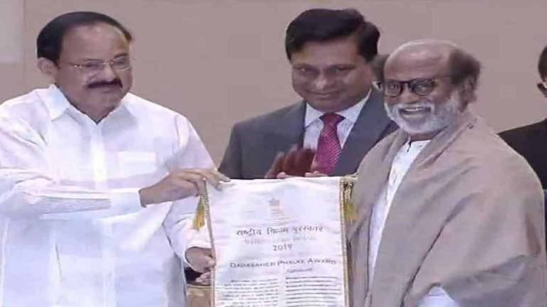 Rajinikanth Receives Dadasaheb Phalke Award