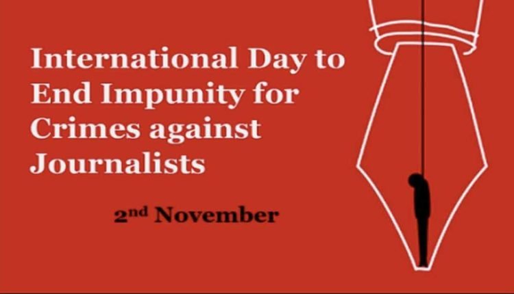 PEC Demands Justice to Victim Journalists on The Impunity Day, 64 Scribes Killed This Year So Far`