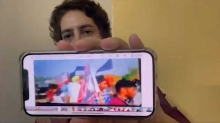 Lucknow: Priyanka Gandhi tweets Lakhimpur video of SUV running over farmers, asks PM: ‘Have you seen this?’