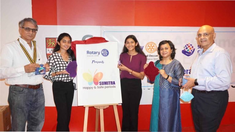 Rotary launches Project Sumitra - Towards Use of Sustainable Menstrual Hygiene Products