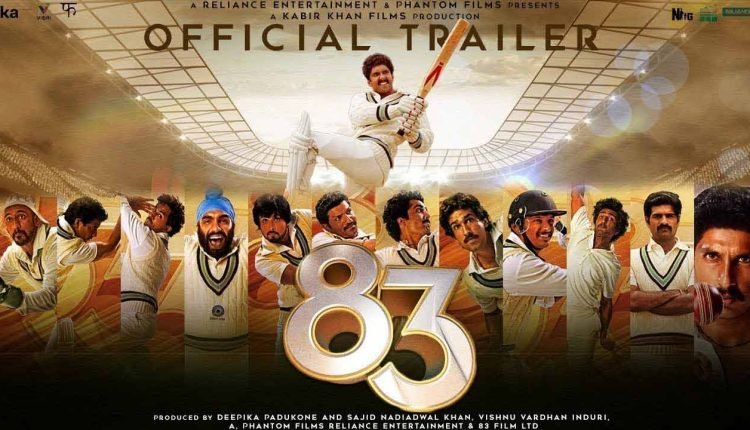 Ranveer Singh's 83 Trailer Out!