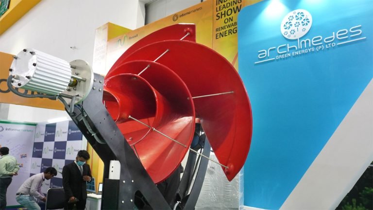 Archimedes Green Energys showcases India’s first Rooftop Wind Turbine to produce Green Energy at RENEWX-2021