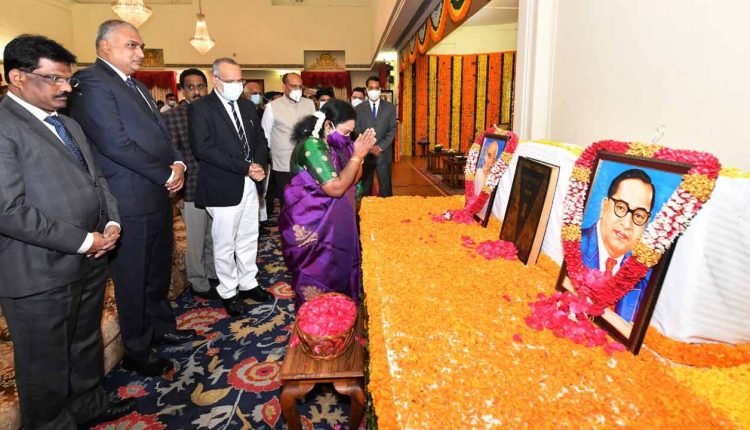 Constitution Day celebrated in a grand manner at Raj Bhavan