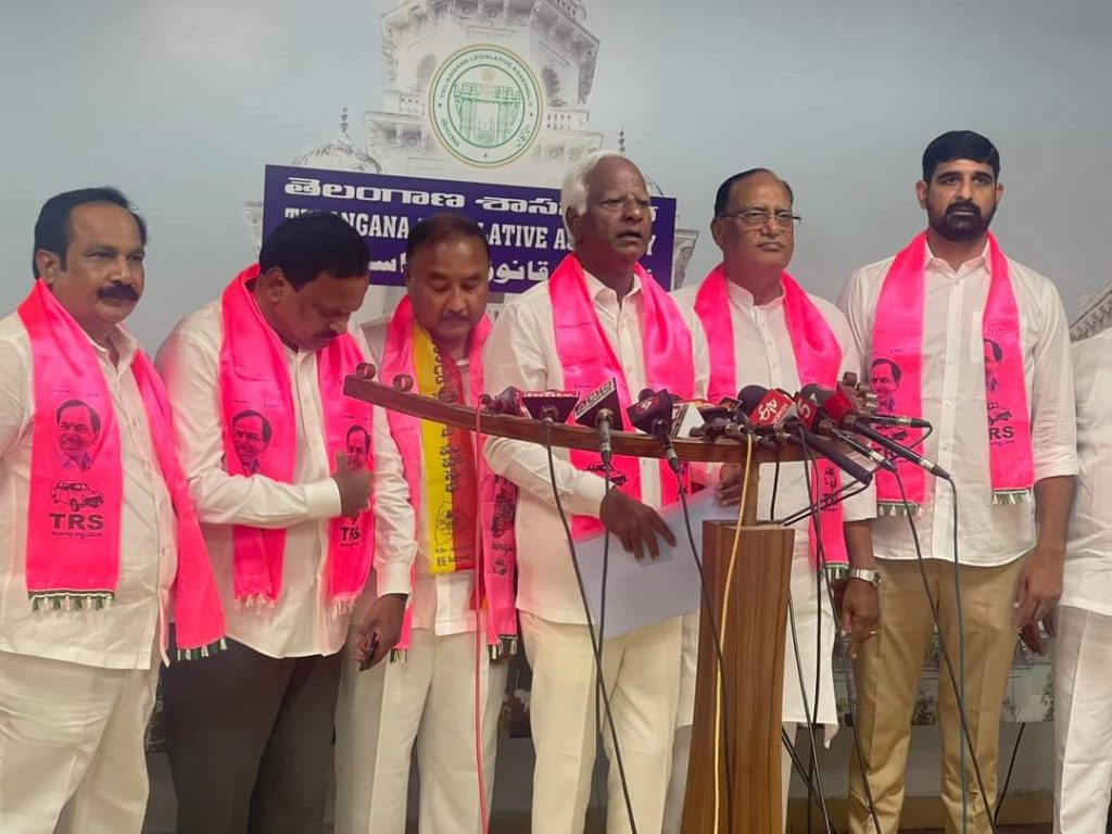6 TRS leaders elected MLCs unanimously