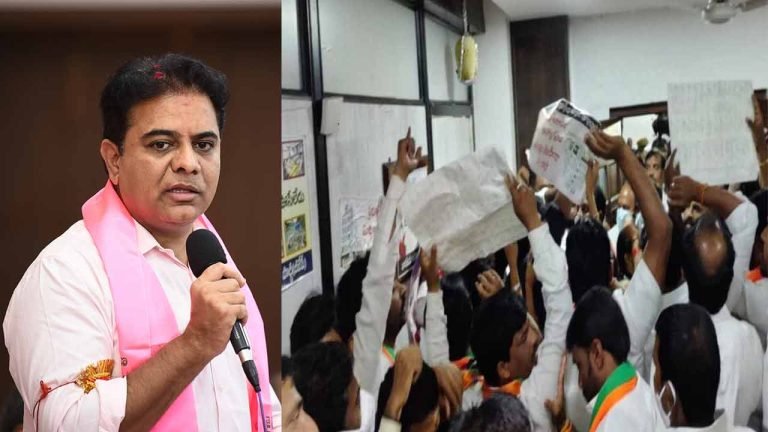 KTR condemns BJP attack on GHMC, instructs CP to take stern action