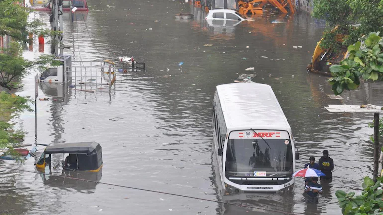 Chennai rain: OMR, service lanes and streets flooded