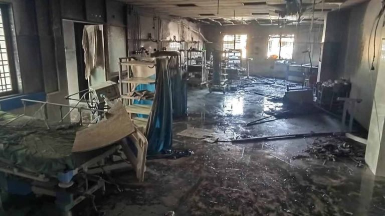 Fire Breaks Out In Ahmednagar Civil Hospital; 10 Covid Patients Dead