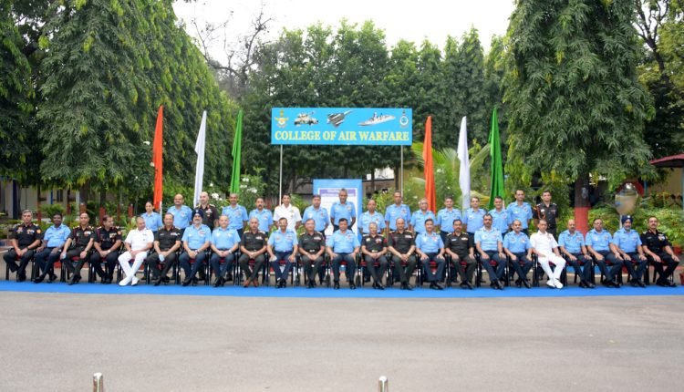 Senior Officers’ Study Period held at College of Air Warfare