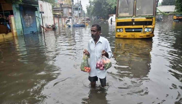 Chennai rain: OMR, service lanes and streets flooded