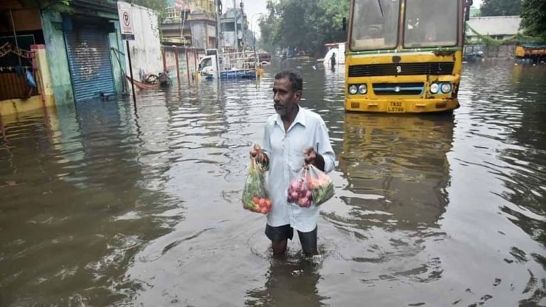 Chennai rain: OMR, service lanes and streets flooded