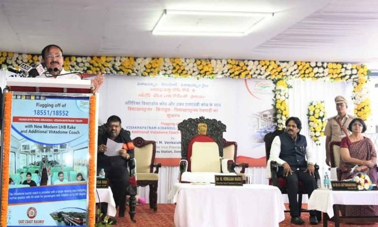 Venkaiah Naidu Praise Railways for its Role during COVID-19