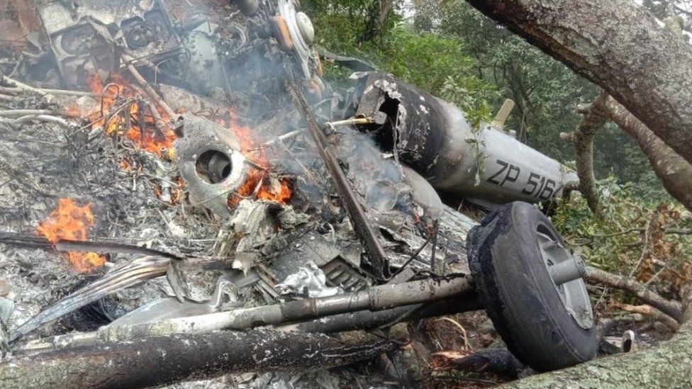 Defence Chief General Bipin Rawat Dies In Chopper Crash