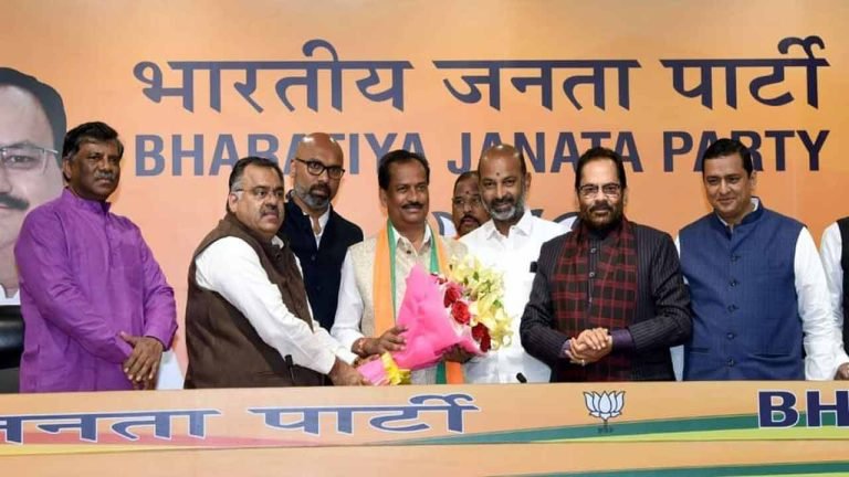 TSPSC Former Member Vithal Joins BJP