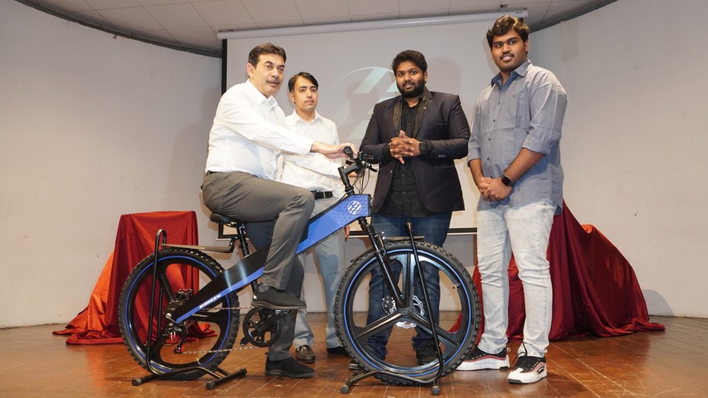 Jayesh Ranjan Launched Smart Cycle