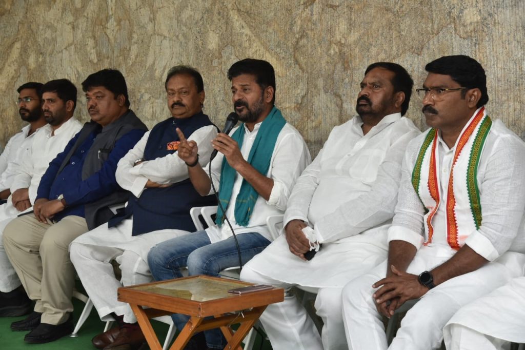 Revanth Exhorts Congress Cadre To Chase, Gherao Ministers Across Telangana