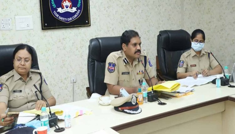 Review Meeting On Road Safety: Cyberabad CP