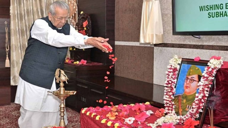 AP Governor Pays Tributes To Netaji Subhas Chandra Bose
