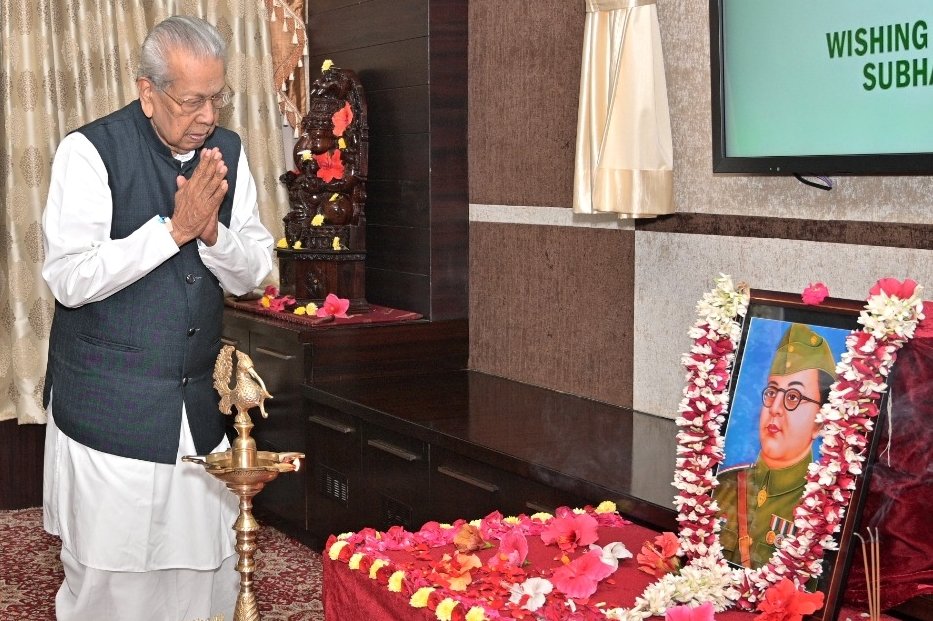 AP Governor Pays Tributes To Netaji Subhas Chandra Bose