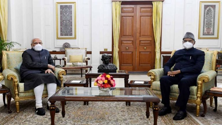 Security Breach Issue: PM Meets President Kovind