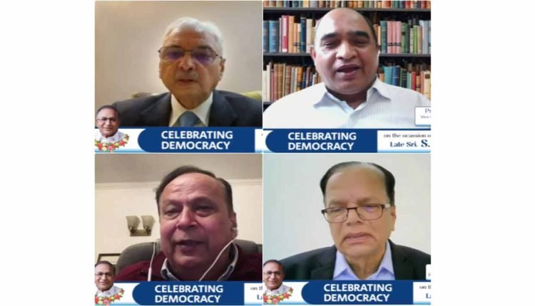 Webinar On Celebrating Democracy Held