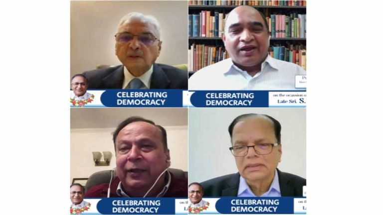 Webinar On Celebrating Democracy Held