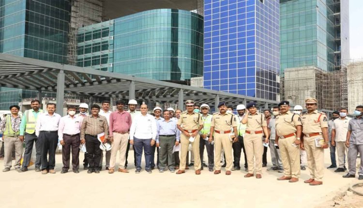 CV Anand Visit Police Command Control Centre