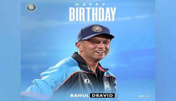Cricketer Rahul Dravid Turns 49 Today
