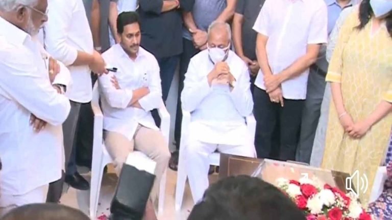Jagan, others grieve Gautam Reddy’s sudden demise