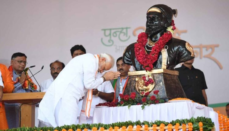 PM Modi pays tributes to Chhatrapati Shivaji on birth anniversary