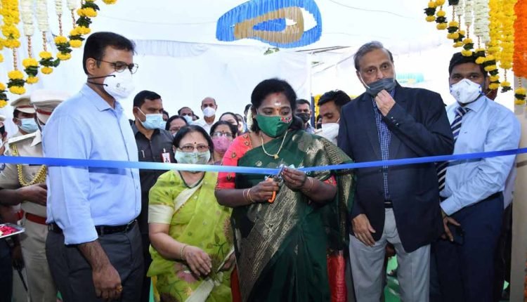 Governor inaugurates Oxygen Plant at Durgabai Deshmukh Hospital