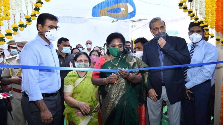 Governor inaugurates Oxygen Plant at Durgabai Deshmukh Hospital
