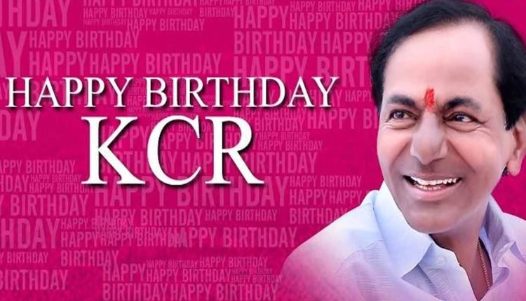 Wishes Flood Over Chief Minister KCR on his Birthday