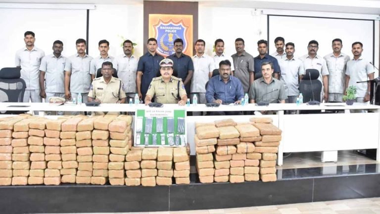 410 kg of ganja seized at Keesara, 3 held