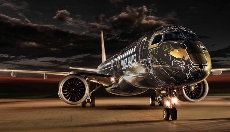Embraer displays cutting-edge E195-E2 at Wings India 2022