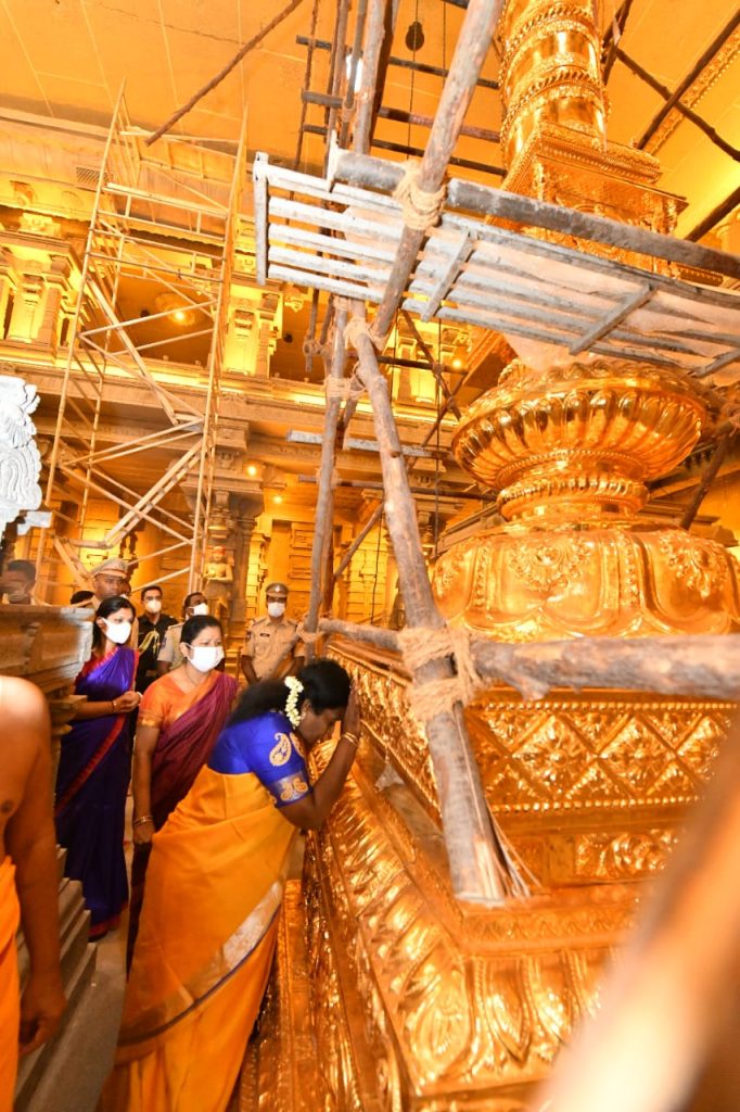 Renovated Yadadri temple is amazing: Guv Tamilisai