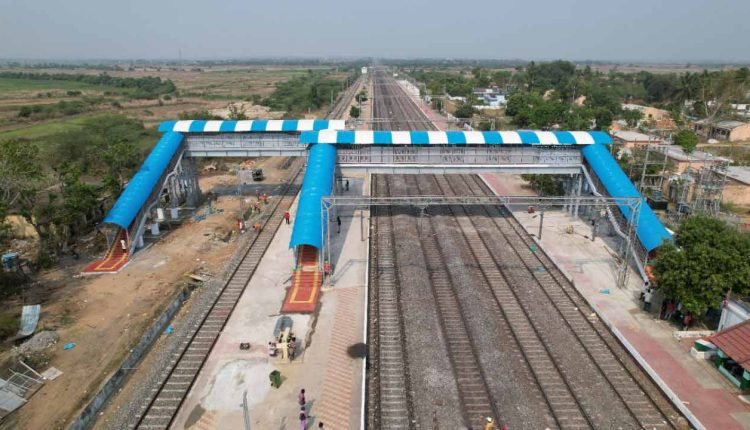India’s first-ever stainless steel foot-over-bridge opened at Naupada