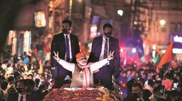 CM Yogi Roadshow, One Day Before Final Countdown