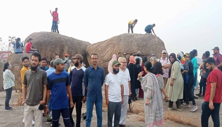 Rock Walk organized at MANUU Campus