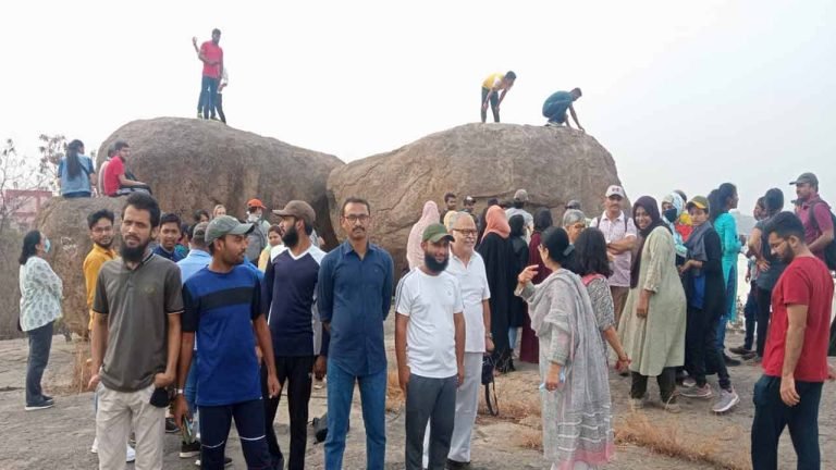 Rock Walk organized at MANUU Campus