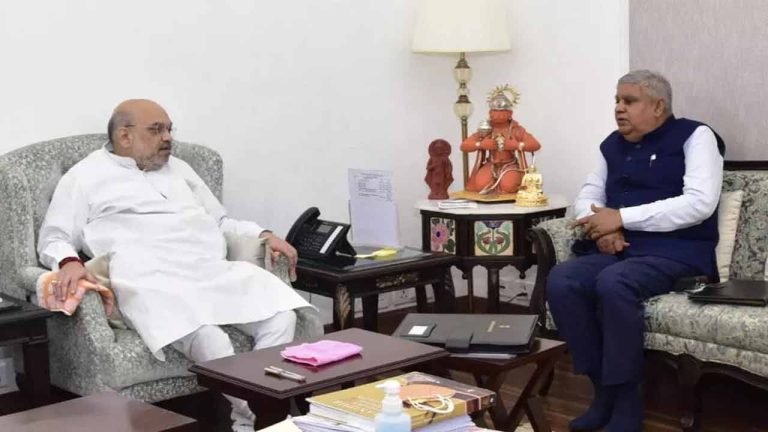West Bengal Governor meets Amit Shah