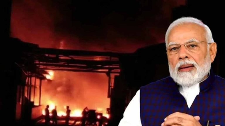 Andhra Pradesh's Eluru Factory Fire: PM Modi Extends Condolences