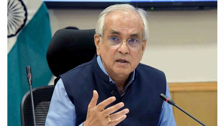 NITI Aayog Vice Chairman Rajiv Kumar Steps Down